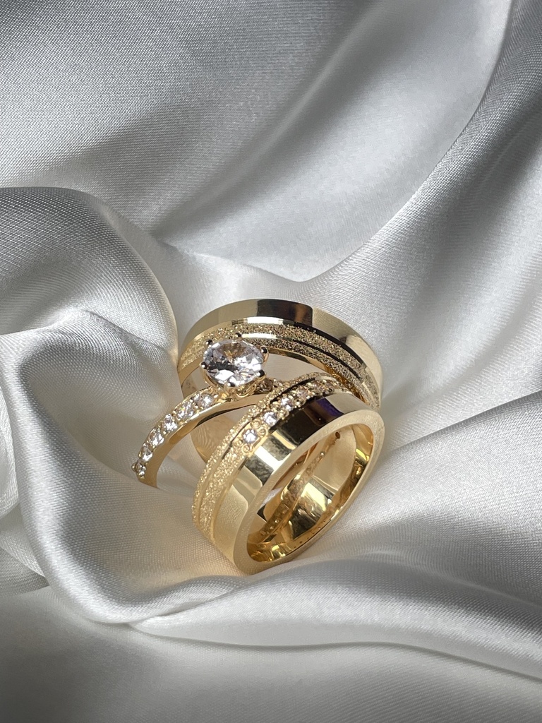 Trío matrimonio ingrid 