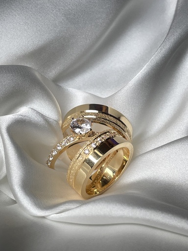 Trío matrimonio ingrid 