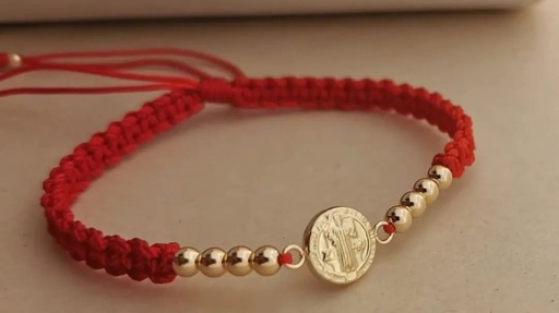Pulsera san Benito 4mm